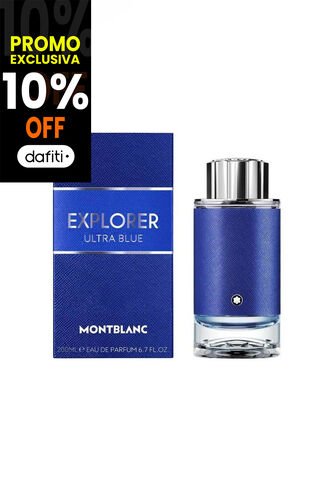 Perfume Explorer Ultra Blue De Mont Blanc Para Hombre 200 Ml Montblanc