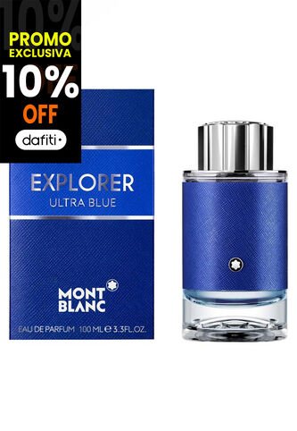 Perfume Explorer Ultra Blue De Mont Blanc Para Hombre 100 Ml Montblanc