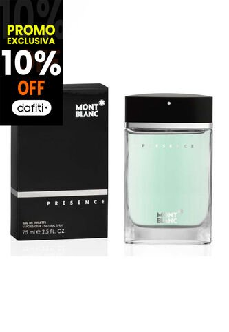 Perfume Presence De Mont Blanc Para Hombre 75 Ml Montblanc