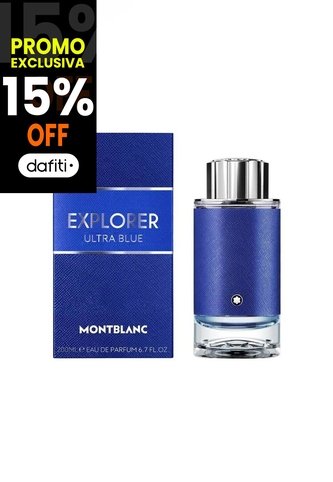 Perfume Explorer Ultra Blue De Mont Blanc Para Hombre 200 Ml Montblanc