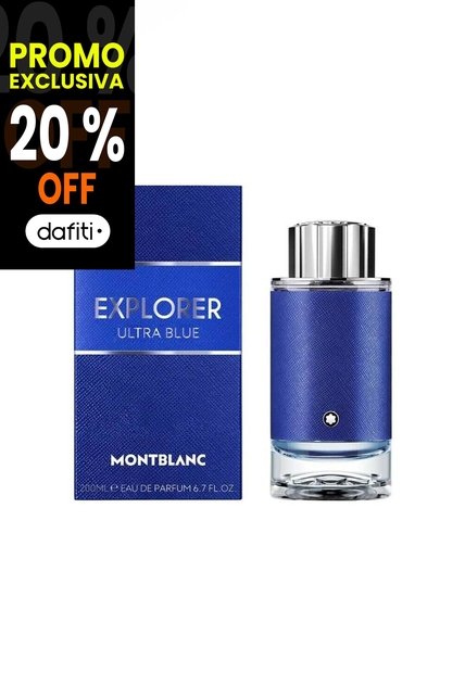 Perfume Explorer Ultra Blue De Mont Blanc Para Hombre 200 Ml