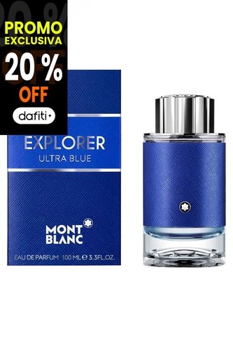 Perfume Explorer Ultra Blue De Mont Blanc Para Hombre 100 Ml Montblanc