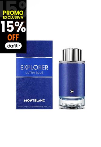 Perfume Explorer Ultra Blue De Mont Blanc Para Hombre 200 Ml Montblanc