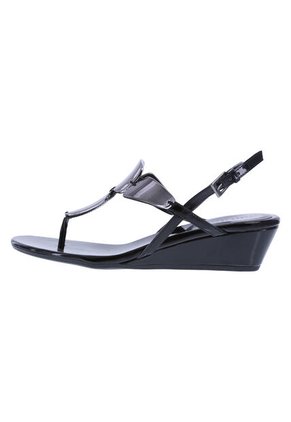 Sandalias Mork Mirroned Para Mujer Negro Montego Bay Club 191463