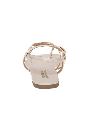 Sandalias Planas Papita Para Mujer Marfil Montego Bay Club 211246