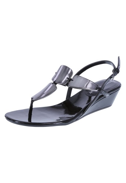 Sandalias Mork Mirroned Para Mujer  Negro Montego Bay Club 191463