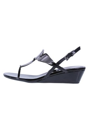 Sandalias Mork Mirroned Para Mujer  Negro Montego Bay Club 191463