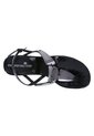 Sandalias Mork Mirroned Para Mujer  Negro Montego Bay Club 191463 de Montego Bay Club