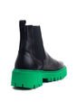 Botin Negro-Verde Moopy Green de MOOPY