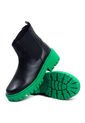 Botin Negro-Verde Moopy Green de MOOPY