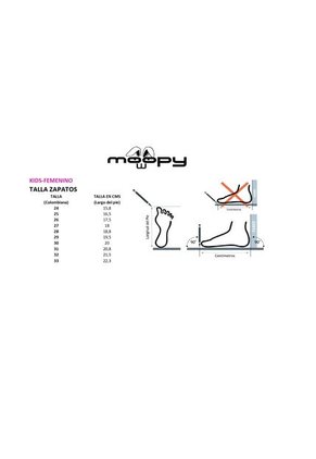 Botas Niña Negro Moopy Mara