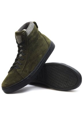 Tenis Cuero Verde Moopy A-4