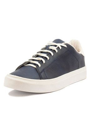 Tenis Cuero Azul Moopy B-1