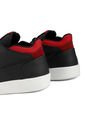 Tenis Cuero Hombre Negro Moopy BPB-231 de MOOPY