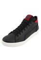 Tenis Cuero Hombre Negro Moopy BPB-231 de MOOPY
