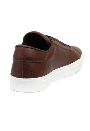 Tenis Cuero Cafe Moopy Leo