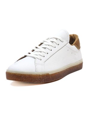 Tenis Cuero Blanco Hombre  MOOPY MP-7071