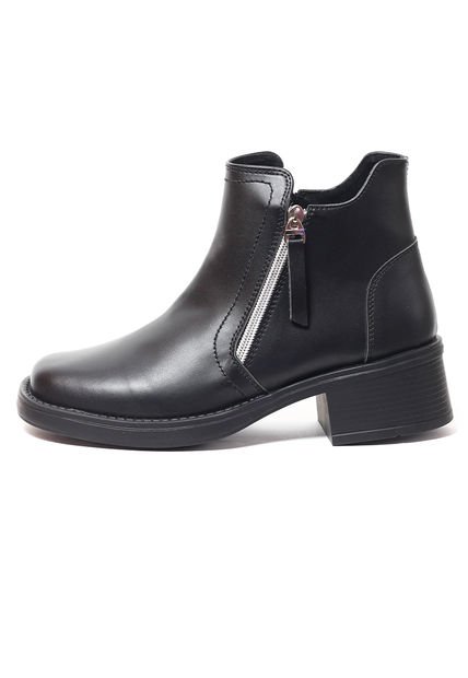 Botines Mujer Negro Moopy LU0202