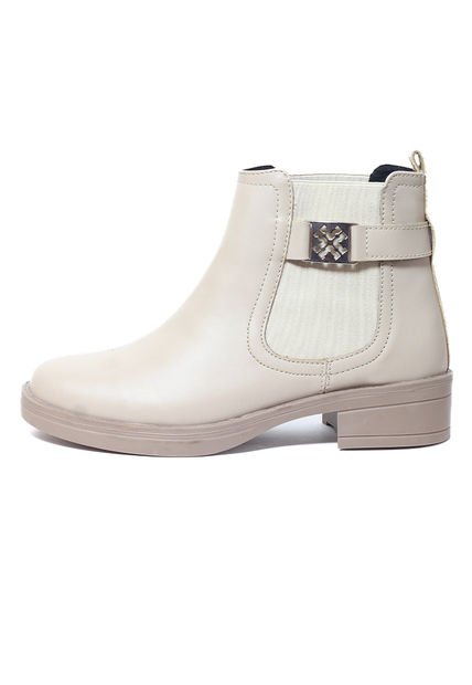 Botin Mujer Beige Moopy LU0303