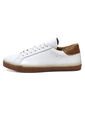 Tenis Cuero Blanco Hombre  MOOPY MP-7071 de MOOPY