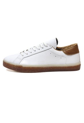 Tenis Cuero Blanco Hombre  MOOPY MP-7071