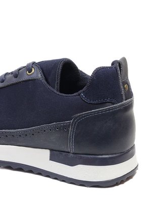 Tenis Cuero Azul Hombre  MOOPY ARV003