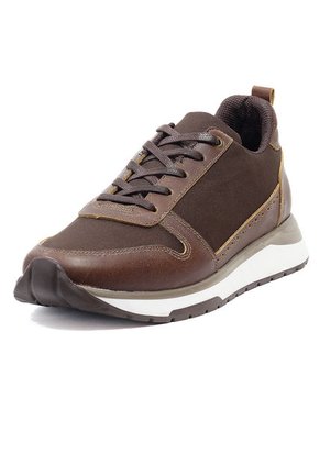 Tenis Cuero Cafe Hombre  MOOPY ARV002