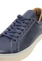 Tenis Cuero Azul Hombre  MOOPY MP-7070 de MOOPY