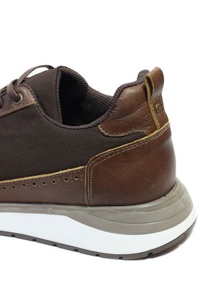 Tenis Cuero Cafe Hombre  MOOPY ARV002