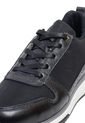 Tenis Cuero Negro Hombre  MOOPY ARV001 de MOOPY
