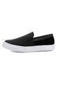 Tennis Casuales Hombre Cuero Negro Moopy Tomas02 de MOOPY