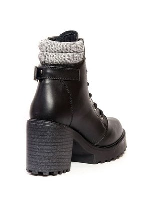 Botines Mujer Negro Moopy Luciana