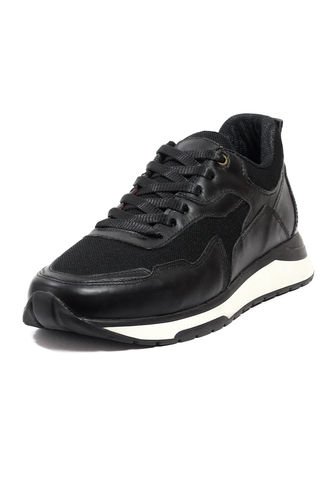 Tenis Cuero Negro Moopy Boss 01 MOOPY