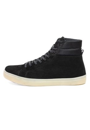 Tenis Hombre Cuero-Carnaza Negro MOOPY Dominic 01