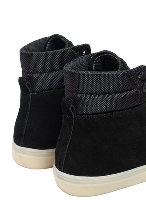 Tenis Hombre Cuero-Carnaza Negro MOOPY Dominic 01