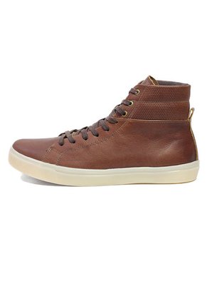 Tenis Hombre Cuero CAfe-Coñac MOOPY Dominic 03