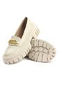Mocasines Beige Moopy Moca-2 de MOOPY