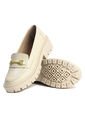 Mocasines Beige Moopy Moca-1 de MOOPY