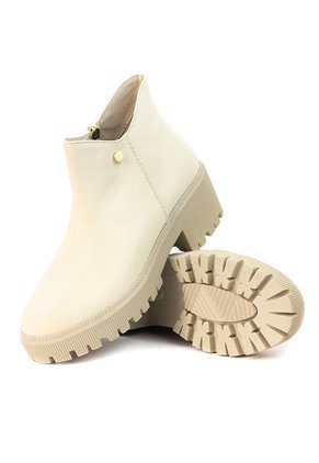 Botin Beige Moopy Diva