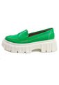Mocasines Verde Moopy Lola de MOOPY