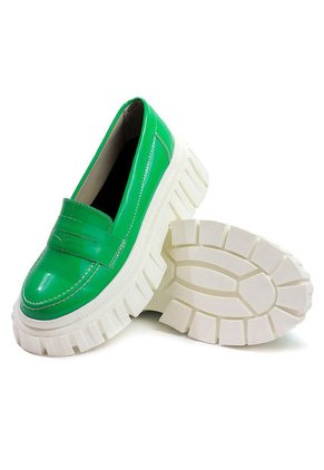 Mocasines Verde Moopy Lola