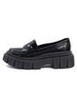 Mocasines Negro Moopy Tere-7 de MOOPY