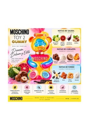 Perfume Moschino Toy 2 Gummy Mujer 100 Ml EDP