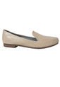 Zapato Casual Nude Tipo Cuero de Mostaza