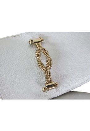 Zuecos - Mules - Blancos Con Fino Herraje