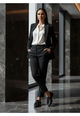 Mocasines Negro Diva Mostaza