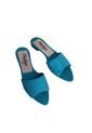 Sandalia Punta Turquesa Zen de Mostaza
