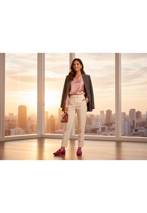 Zapato Casual Vinotinto Con Hebilla