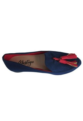 Zapato Azul Con Escobillas