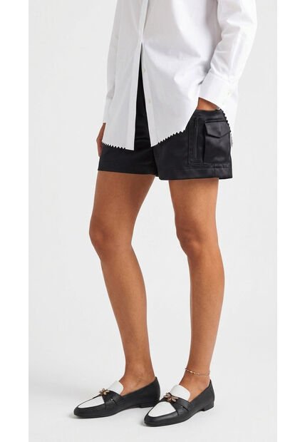 Baletas Negras Punta Fina Con Libelula